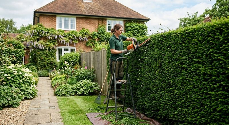 Evergreen Hedge Trimming in Aiken, SC