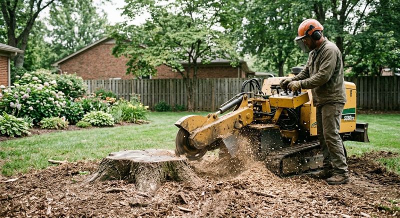 Tree Stump Removal in Calvert County, MD